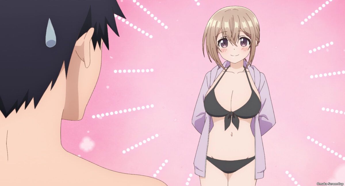 My Tiny Senpai Episode 8 Shinozaki Likes Shiori's Adult Black Bikini