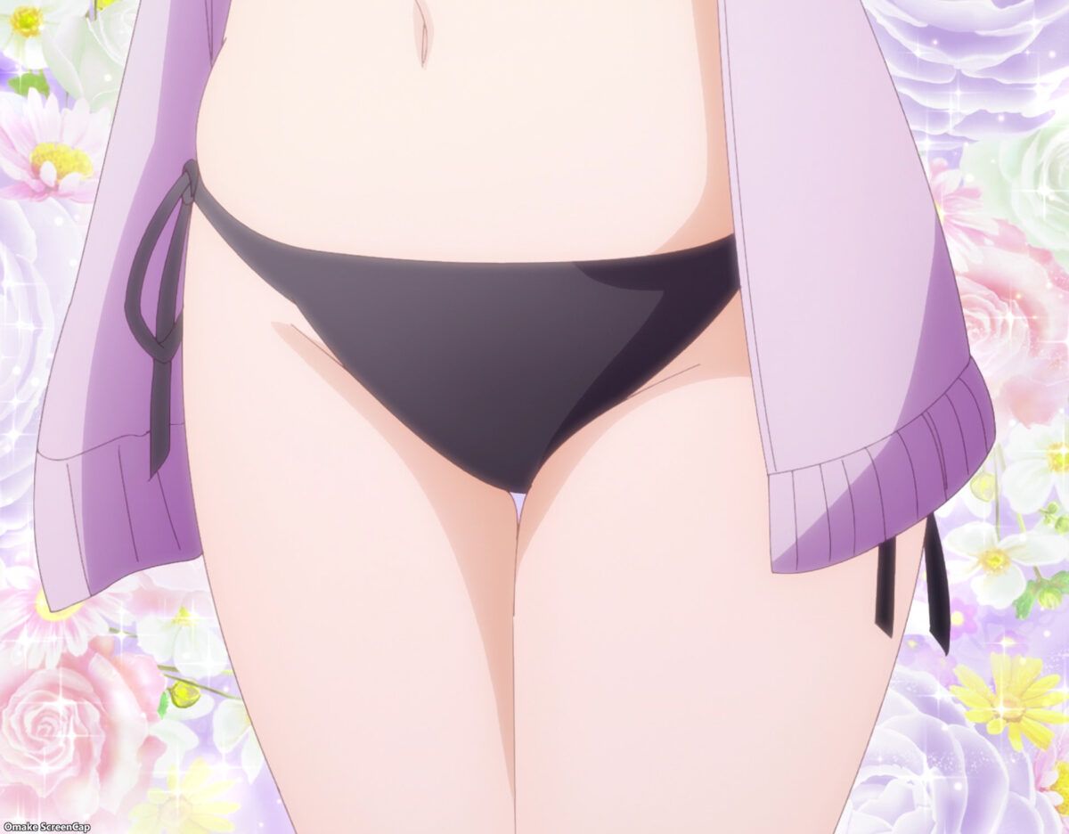 My Tiny Senpai Episode 8 Shiori Black Bikini Bottoms