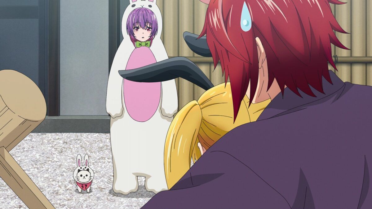TenPuru Episode 9 Kurage And Nyagosuke Rabbit Suits