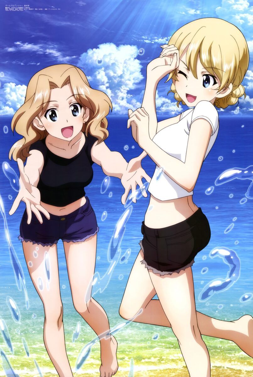 Girls Und Panzer Anime Poster