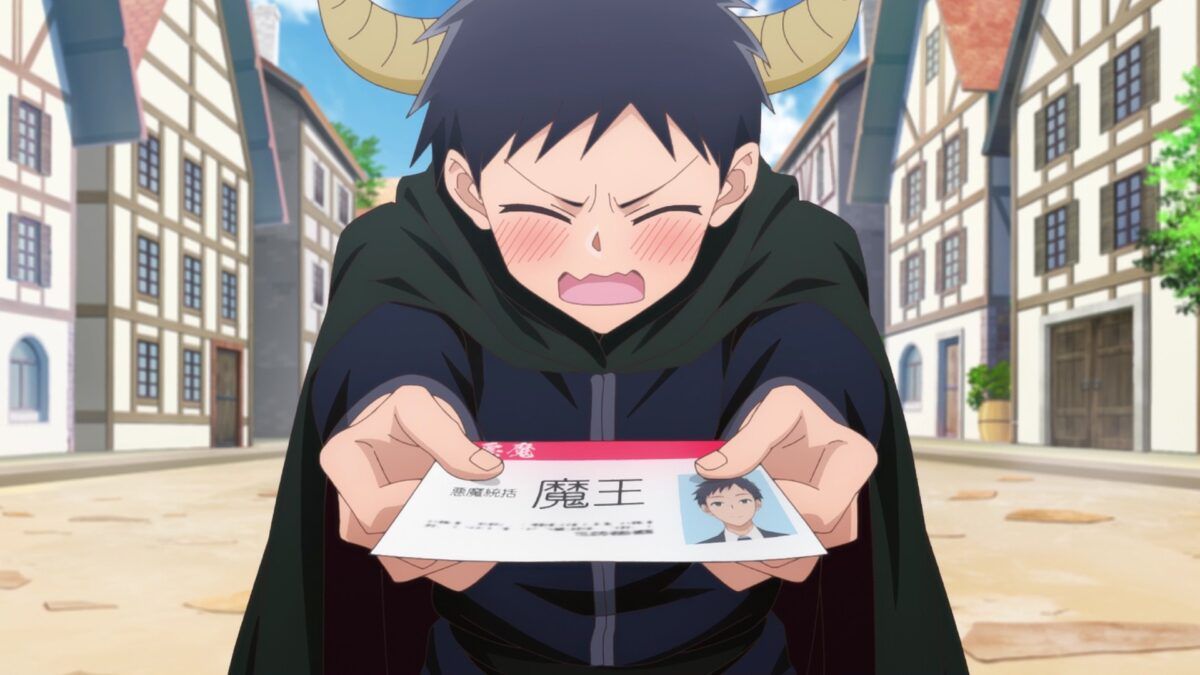 My Tiny Senpai Episode 9 Shin Maou Offers Business Card