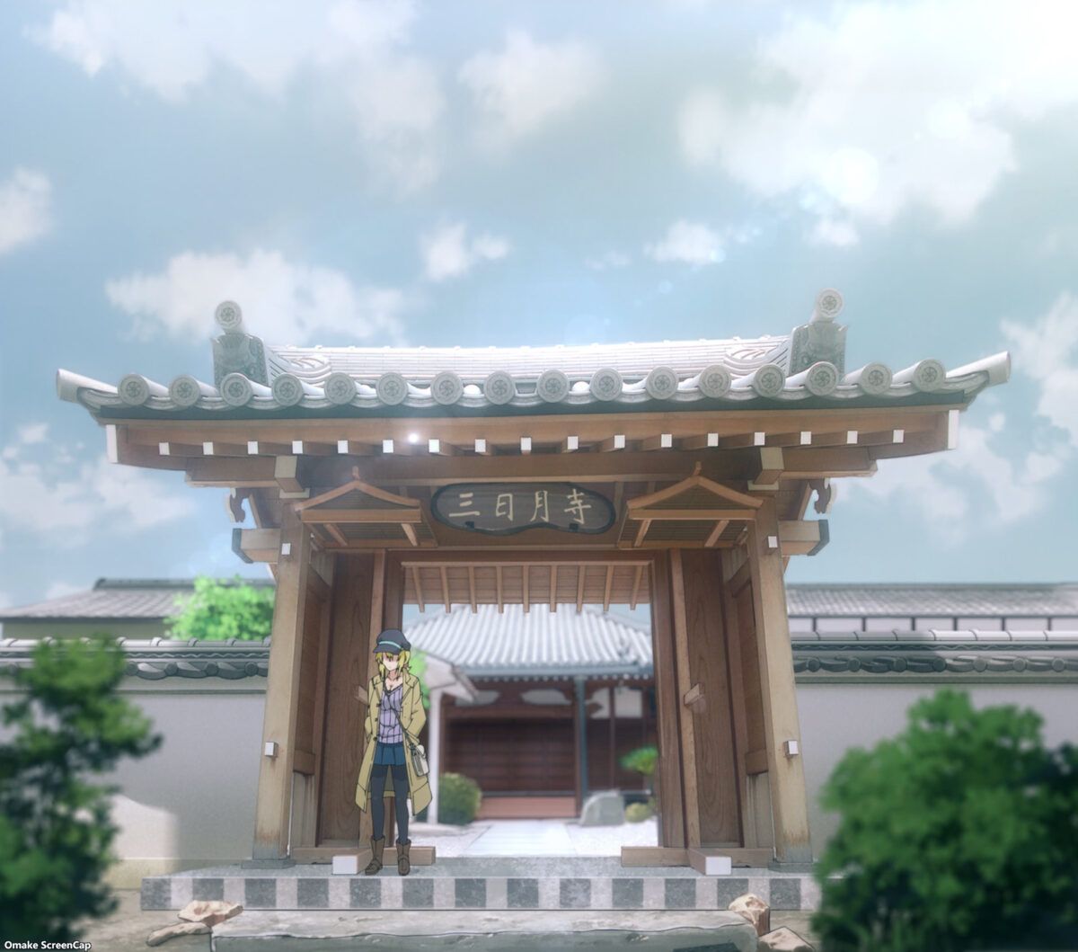 TenPuru Episode 11 Tsukuyo Waits At Mikazuki Temple Gate